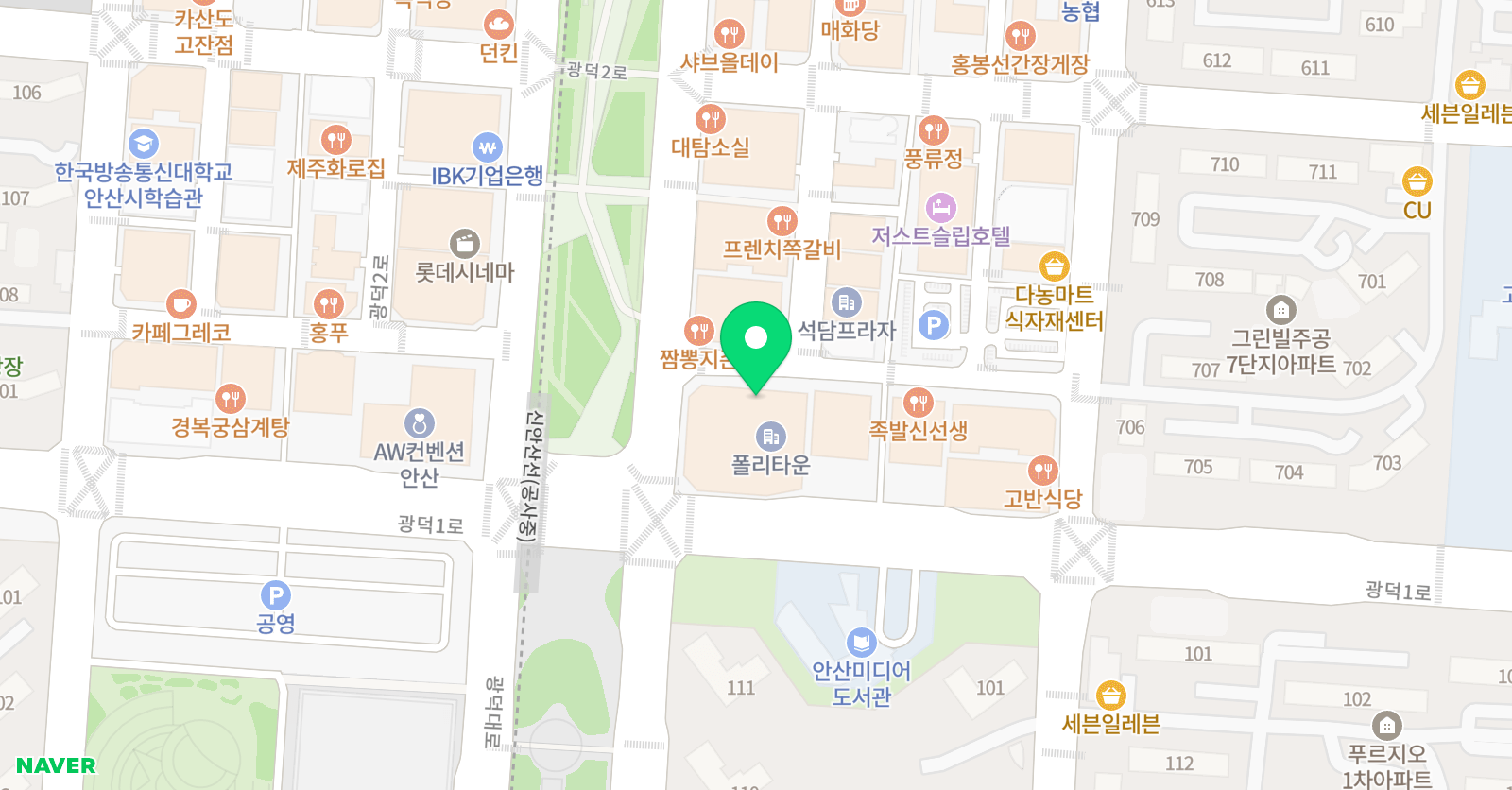 매쓰플랜 수학학원 위치