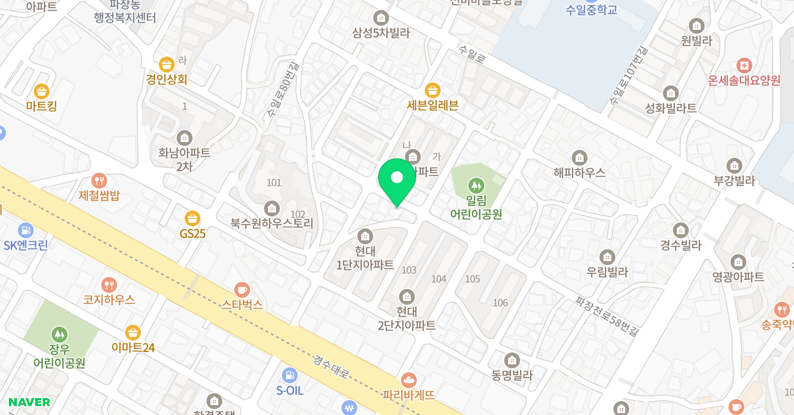 단비 학원 위치