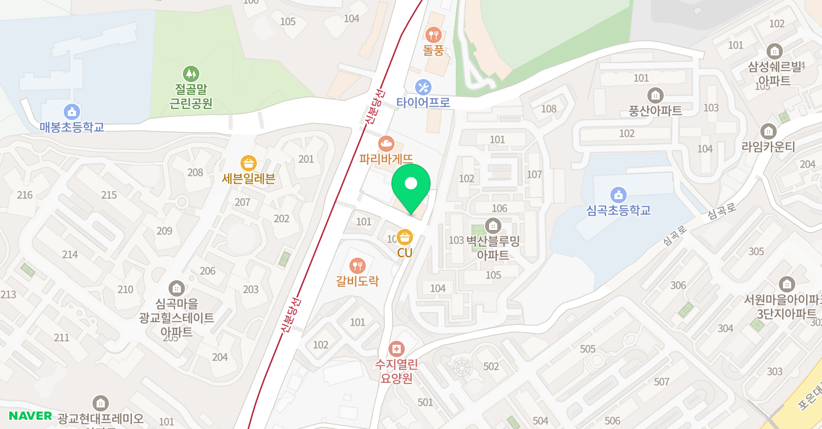 다니엘 수학교습소 위치