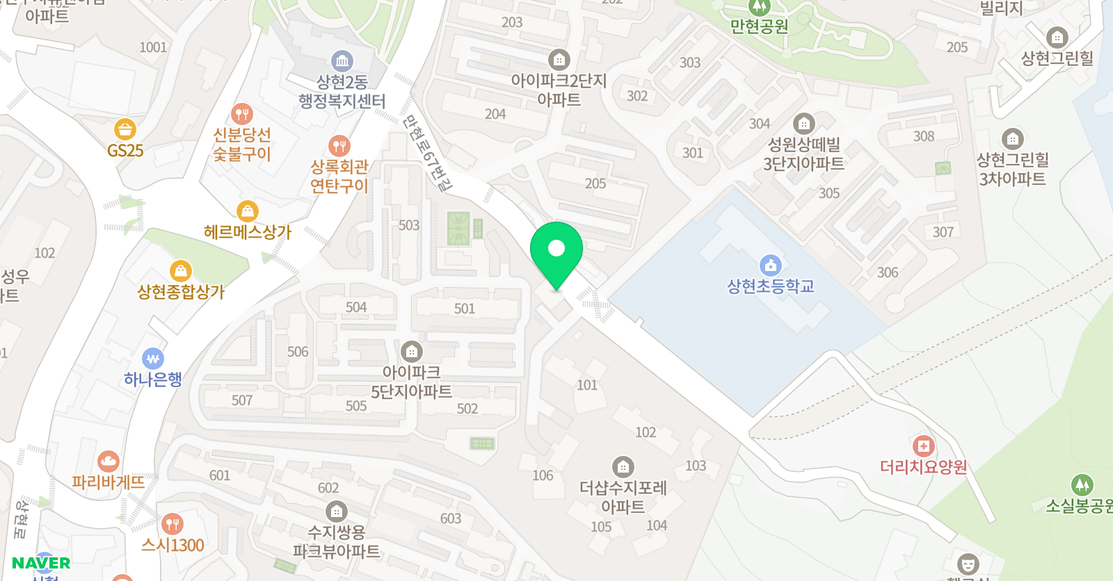 이음수학교습소 위치