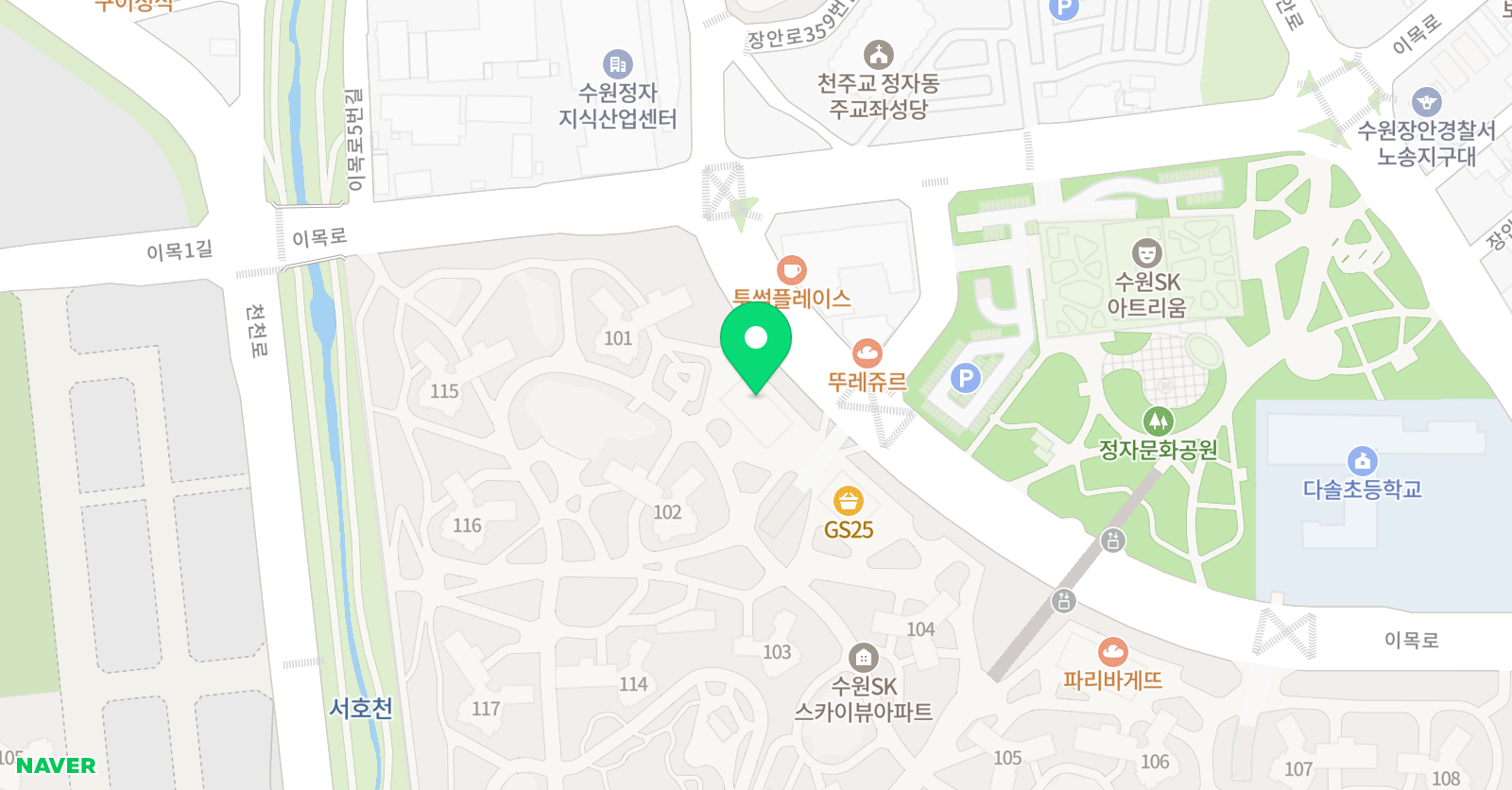 이지아트 미술 위치