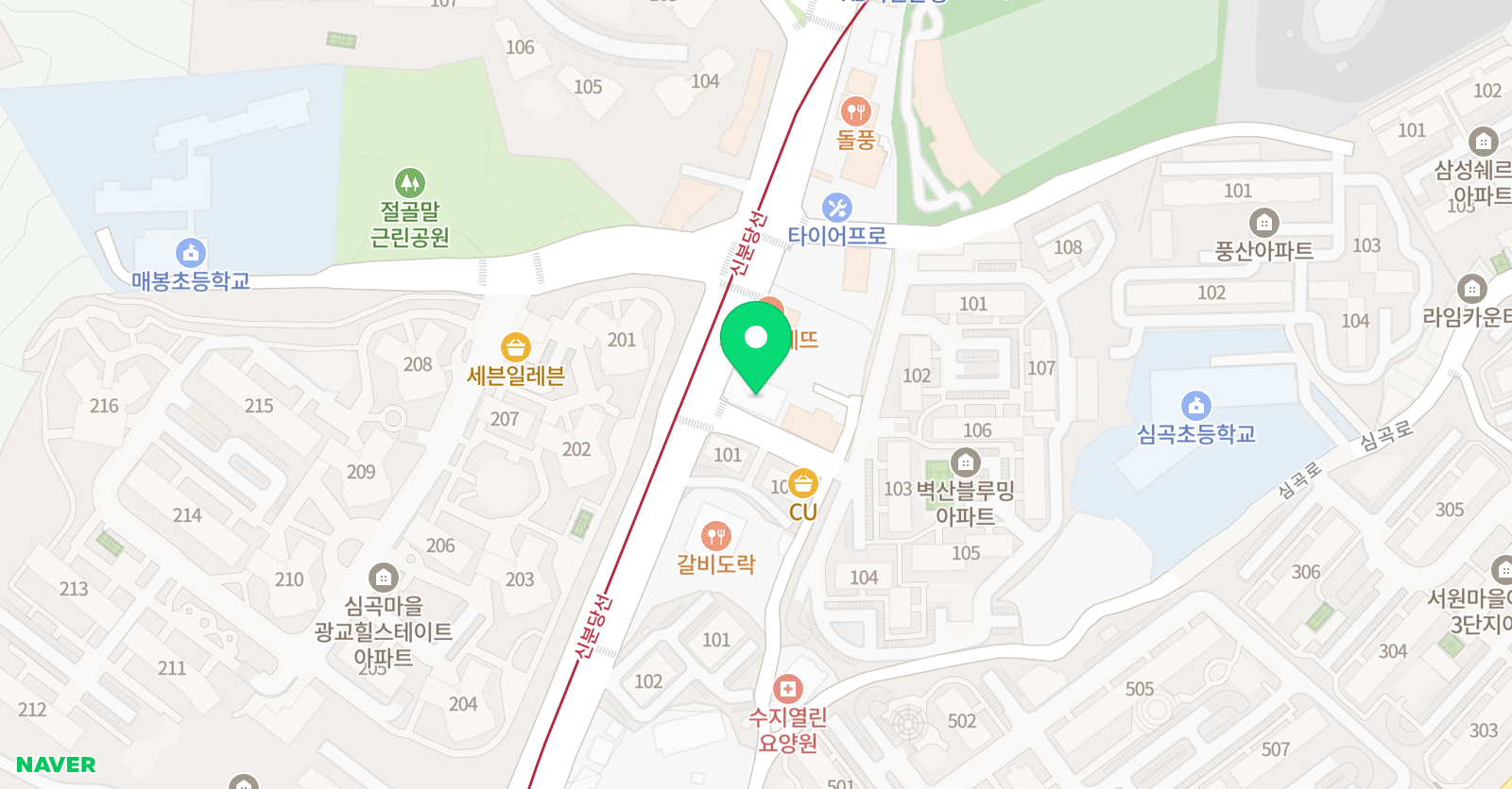 포르테 음악학원 위치