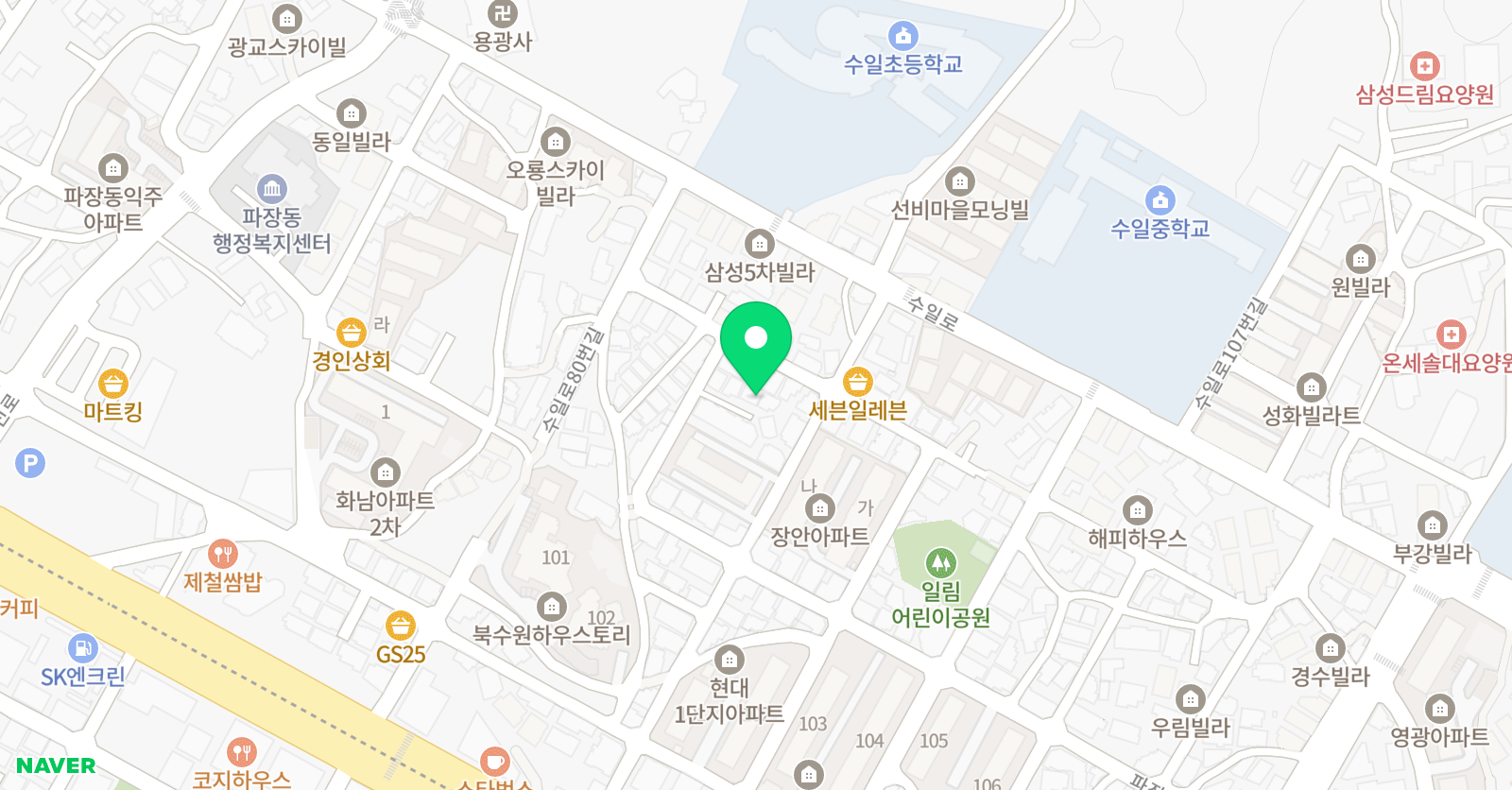 지니쌤 공부방 위치