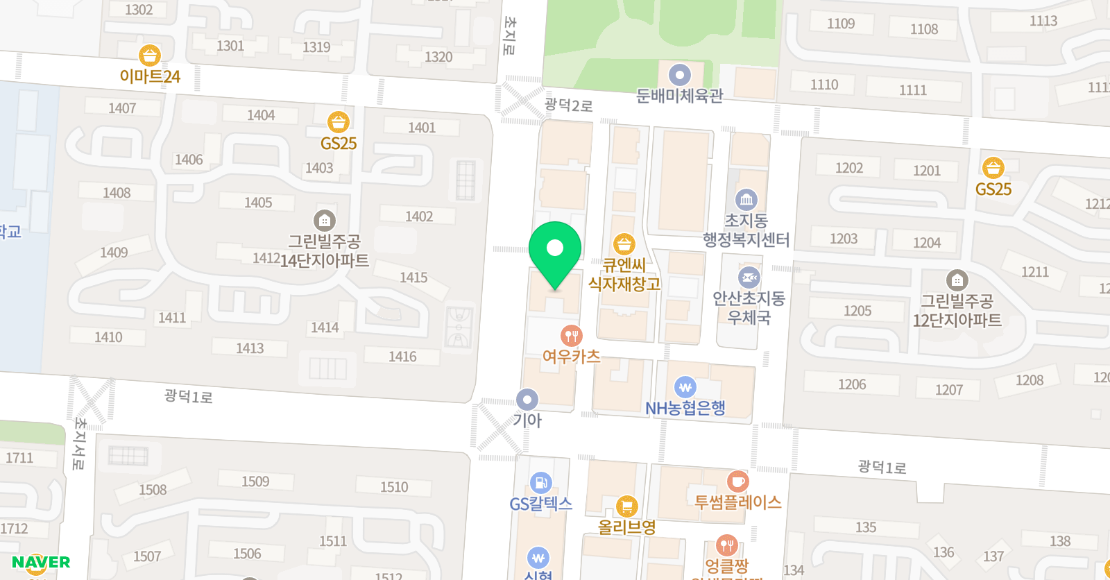 MY 수학학원 위치