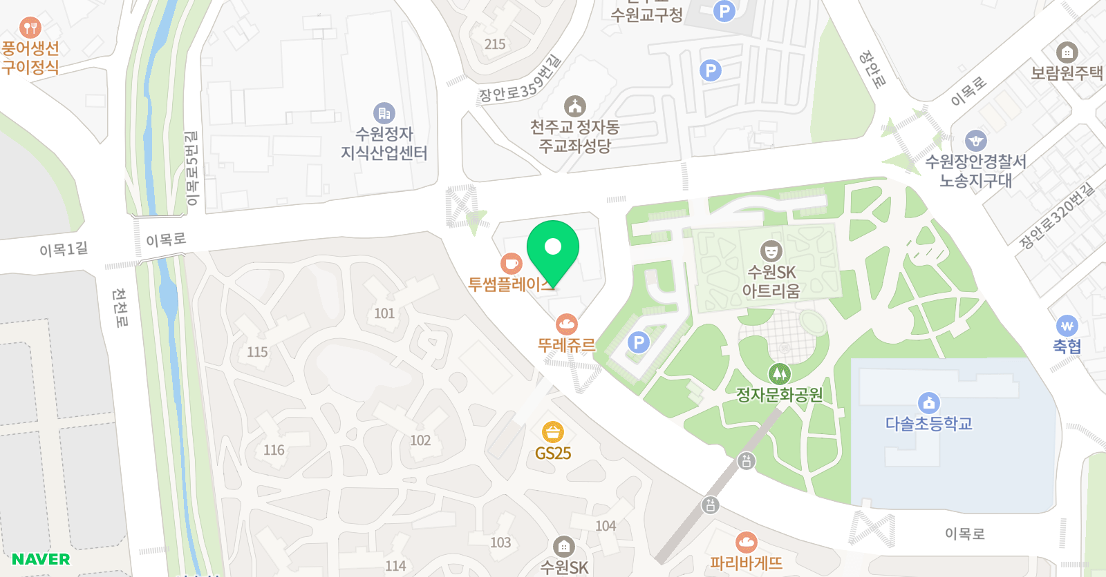 예원 음악학원 위치