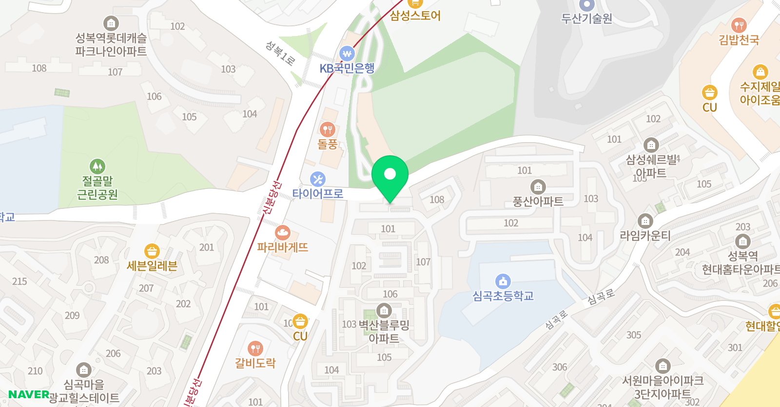 아이풀 수지점 위치