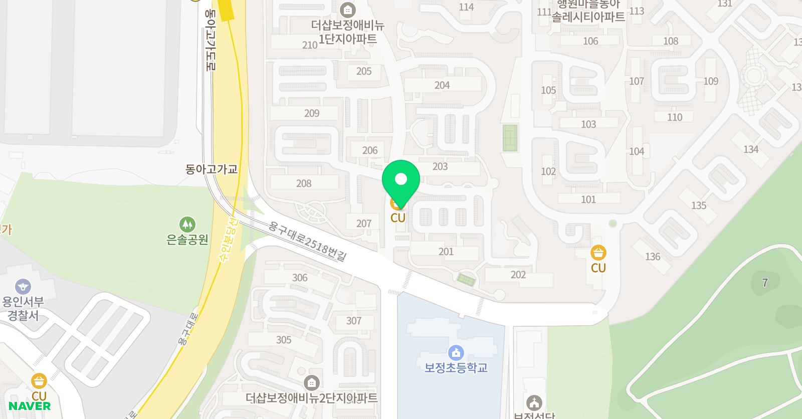 삼성 영어셀레나 조이학원 위치
