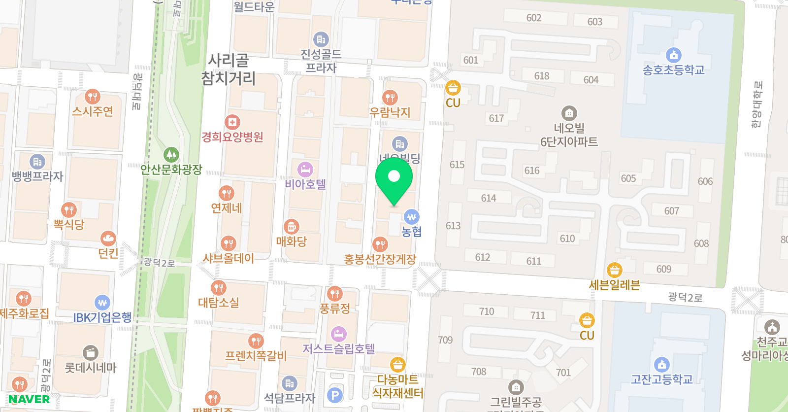 북극곰 국어논술학원 위치