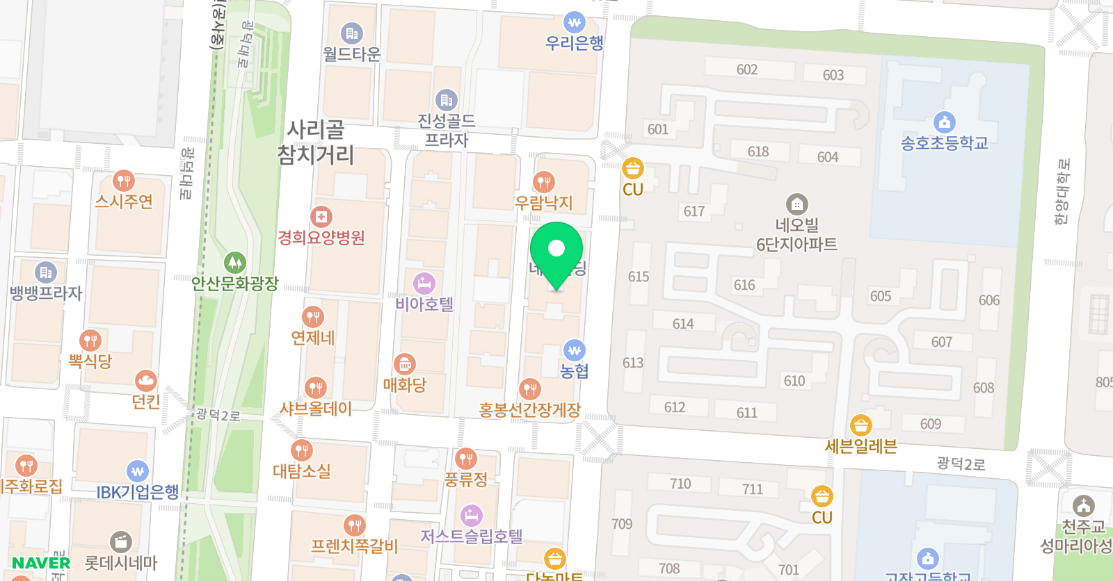 LAC 영어학원 위치