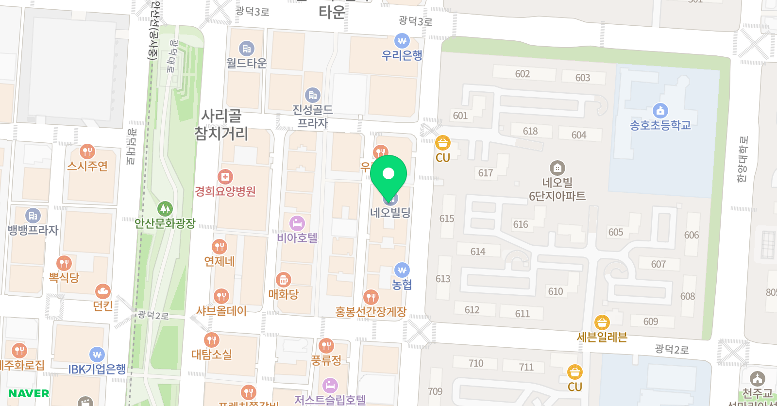 예원알프레드 음악학원 위치