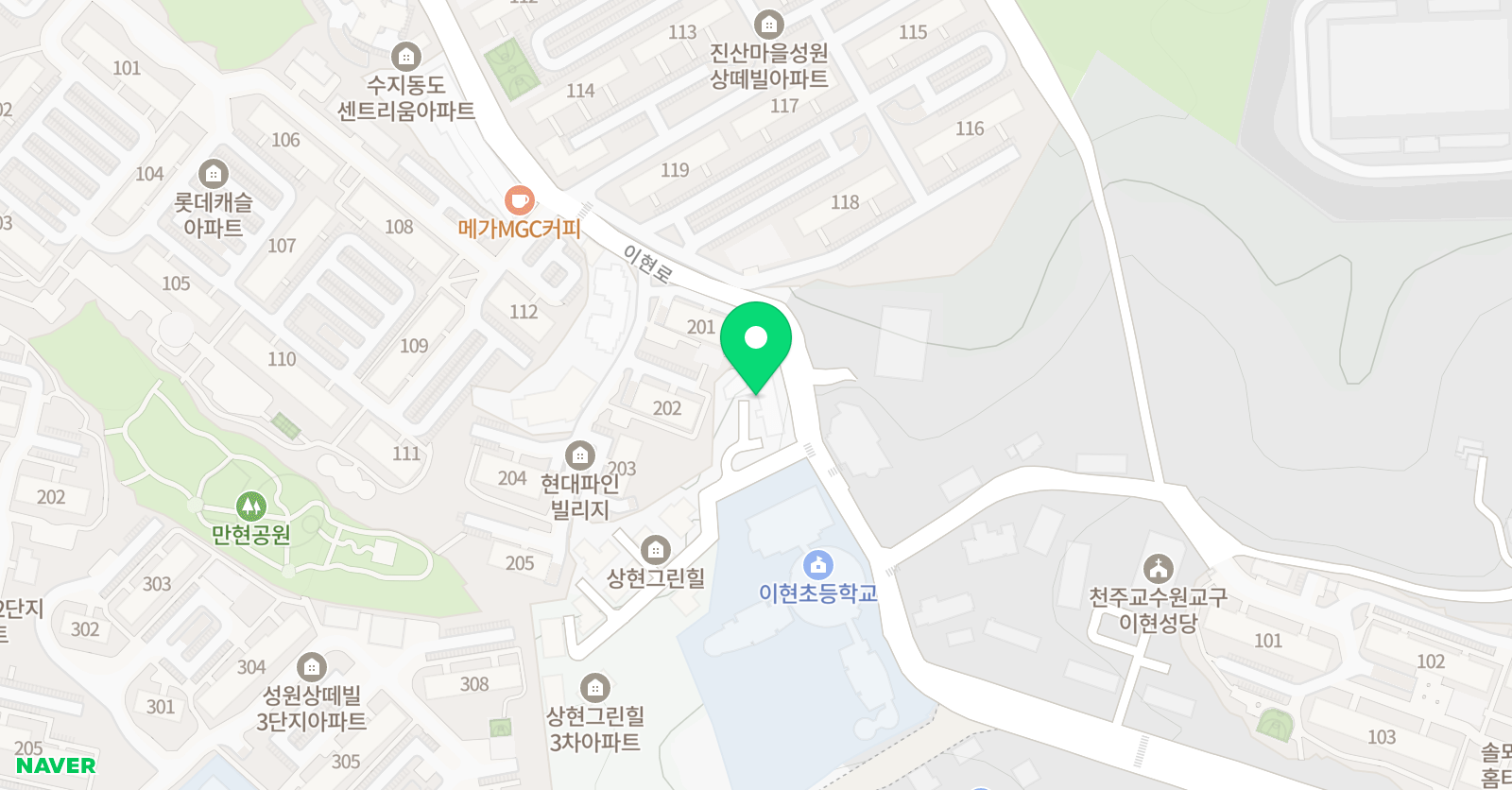 루미너리 어학원 위치