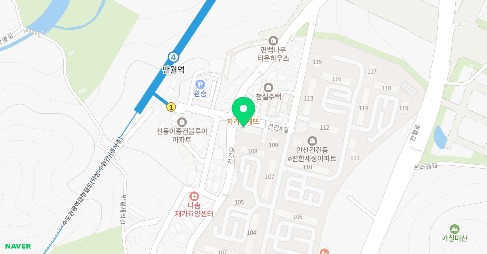 꿈나무 피아노학원 위치