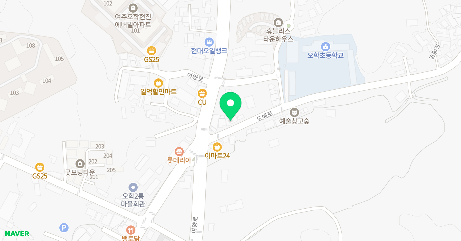 셀파우등생교실 오학초교실 위치