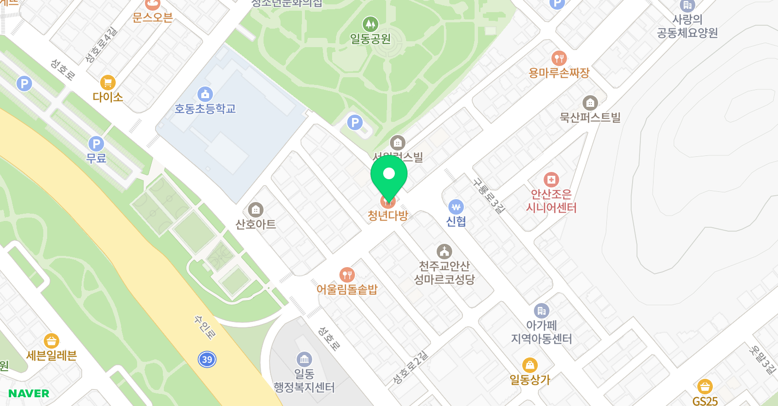 키즈홍익 미술학원 위치