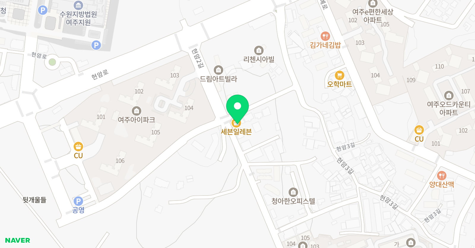 새봄 수학교습소 위치