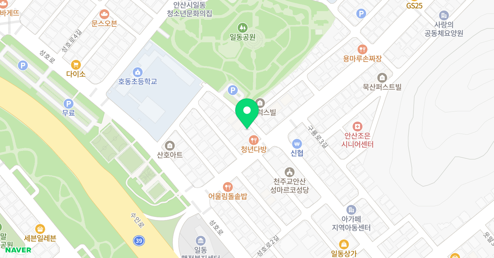 천사 피아노교습소 위치
