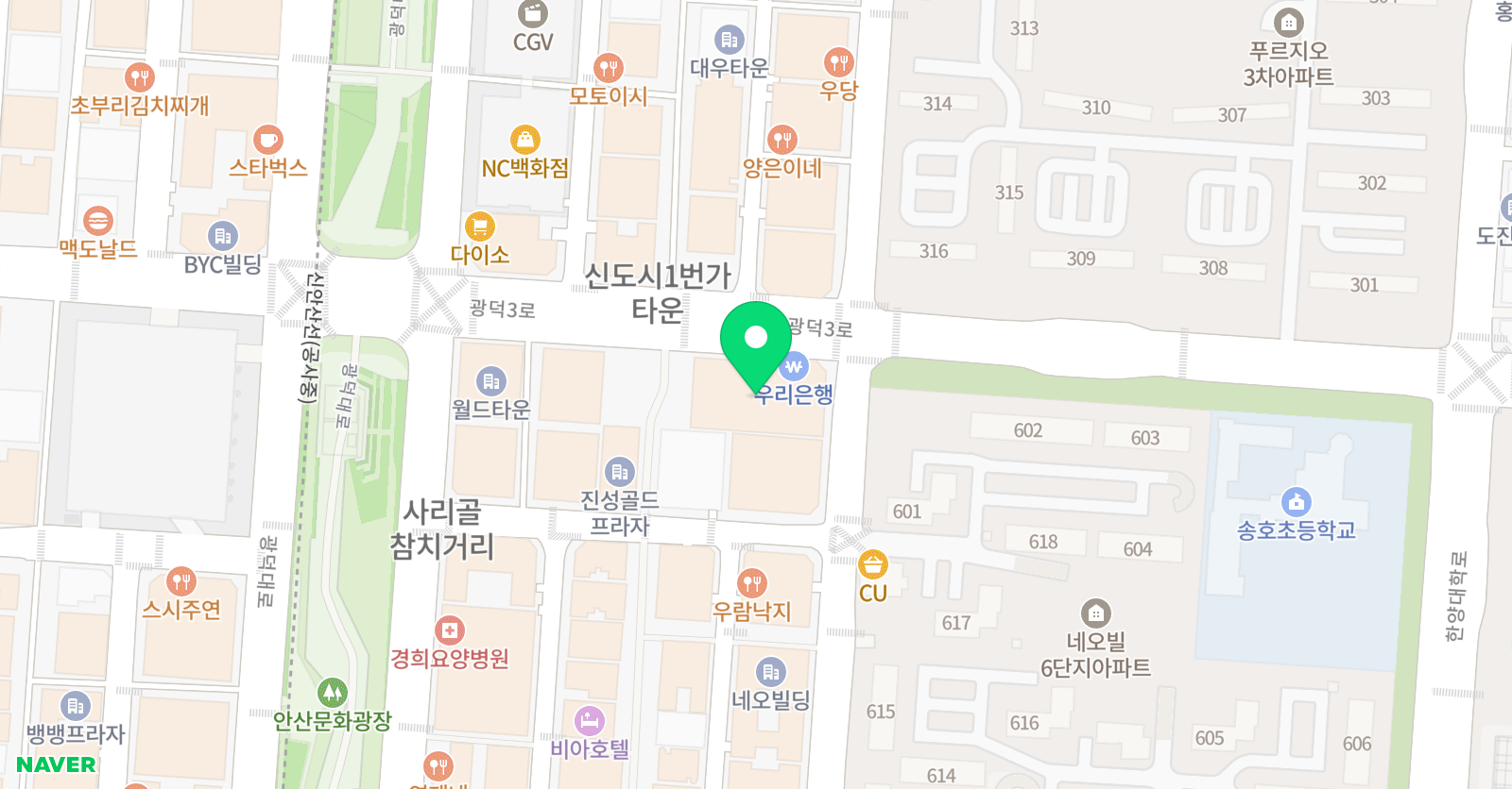아티스 미술센터 위치