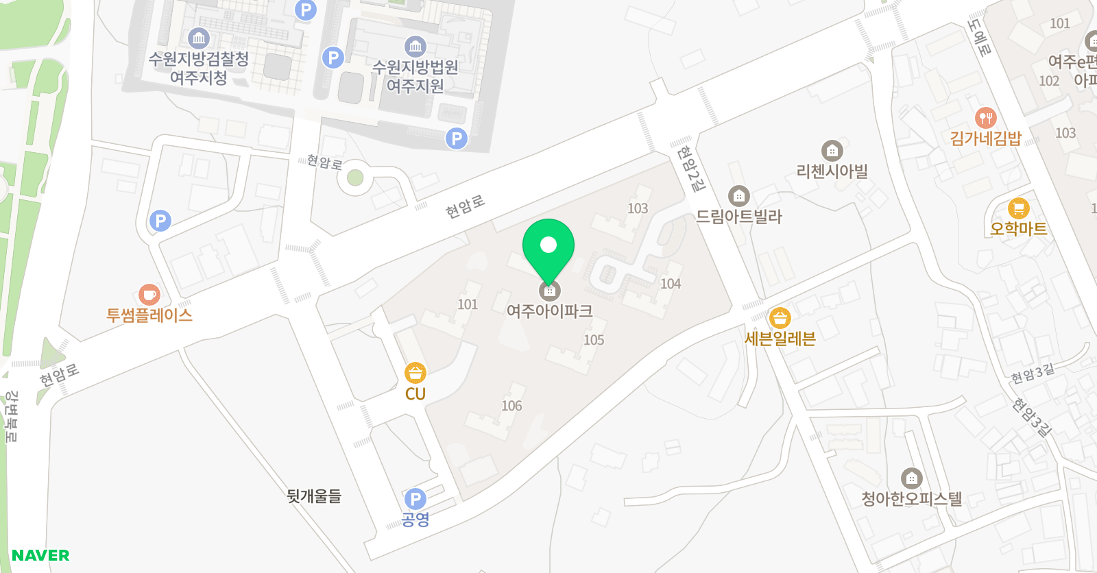 뮤엘피 아노 위치