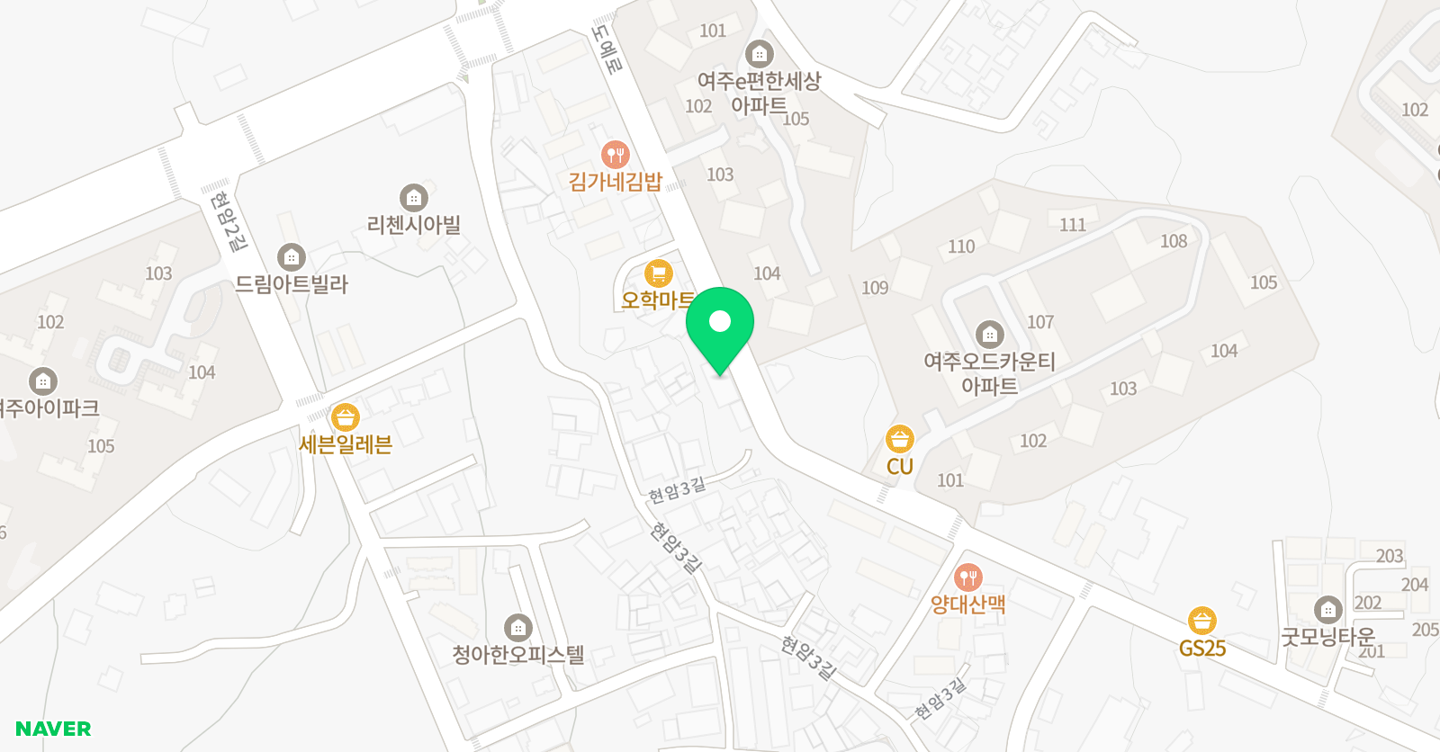 제이원 키즈짐 위치