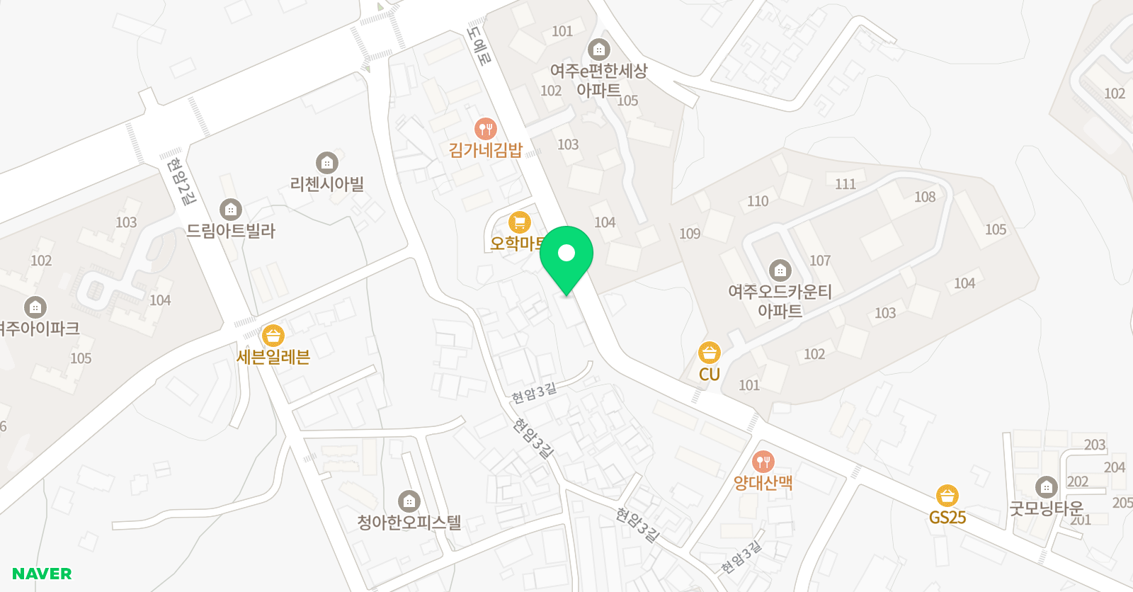 곰 수학교습소 위치