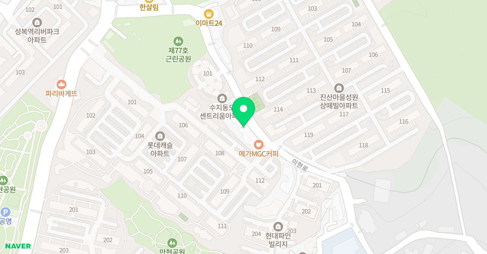 고우리 음악학원 위치