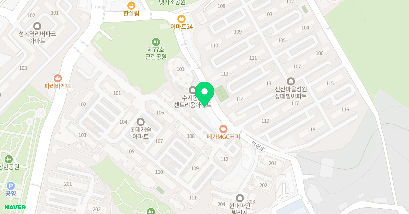 이화뮤즈 음악학원 위치
