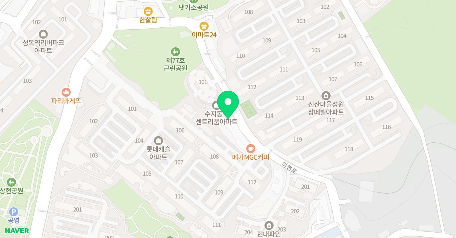 강희경 음악학원 위치