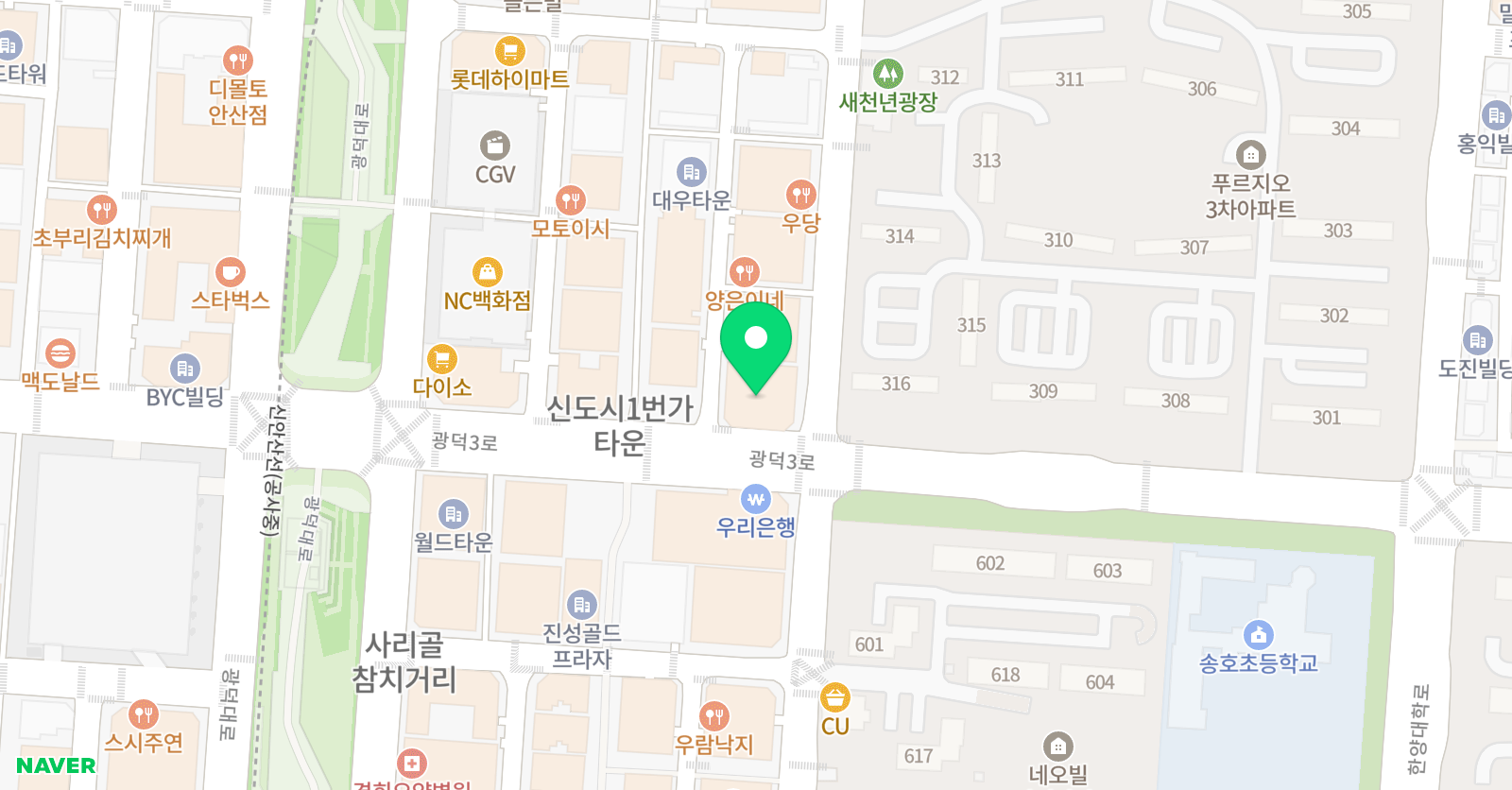 유솔 수학&몬스터매스 위치