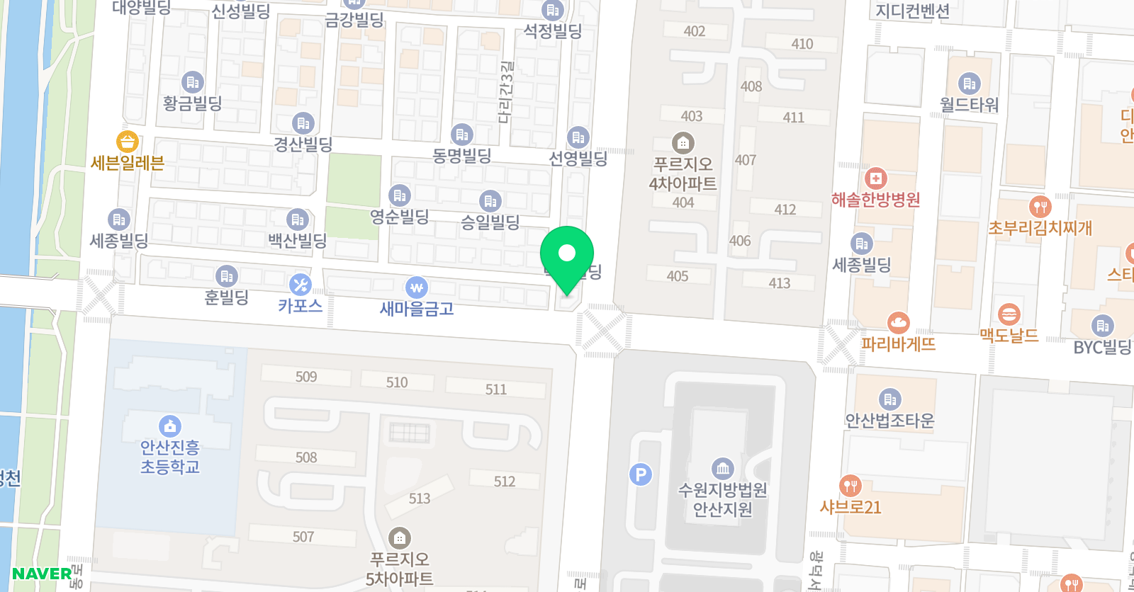 아이트 미술학원 위치