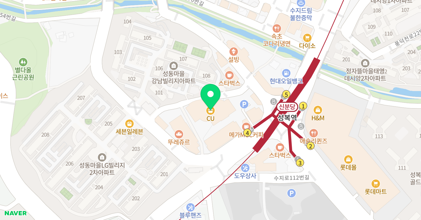 TS학습센터 학원 위치