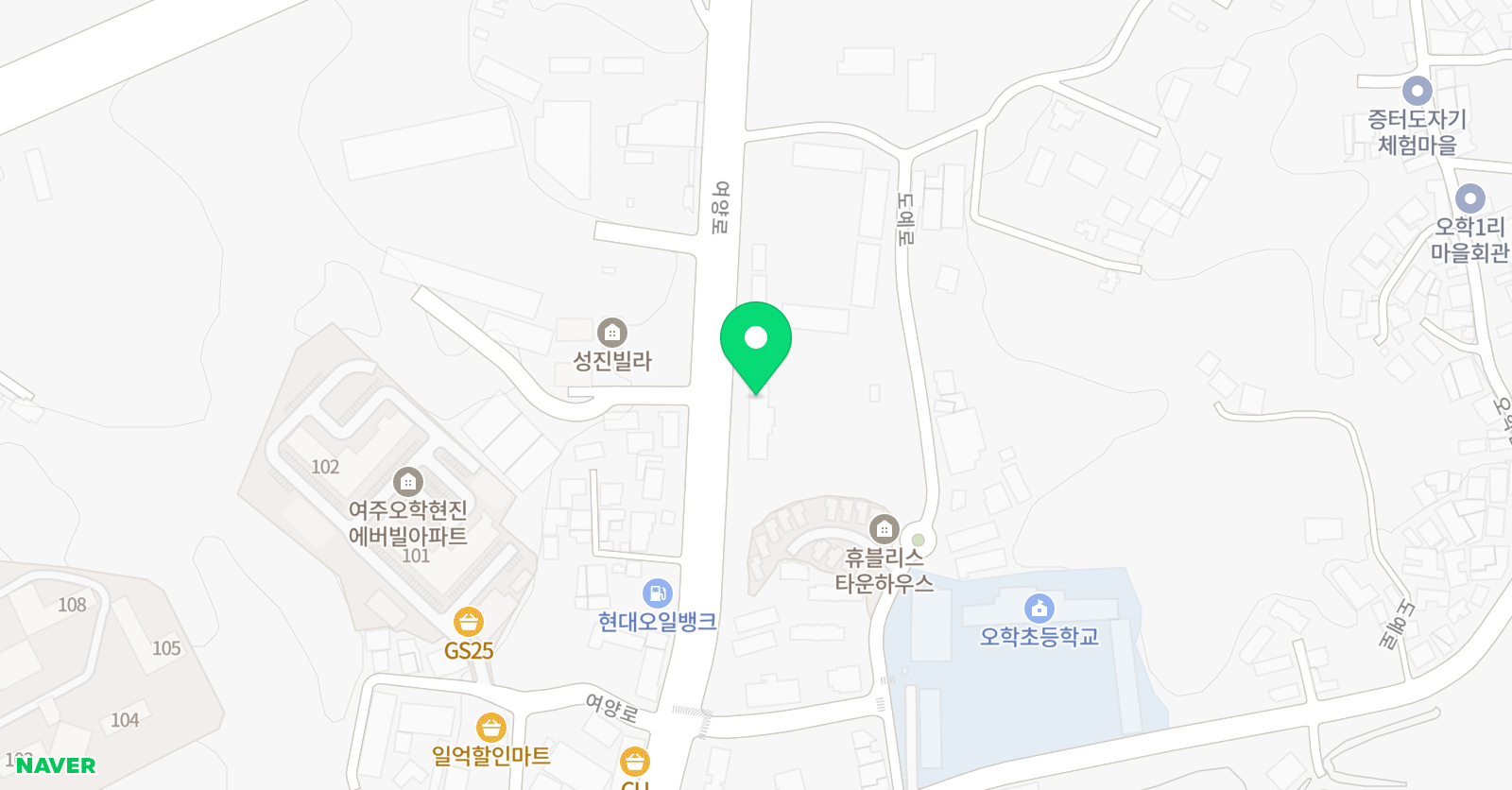 EiE고려대어학원 여주캠퍼스 위치