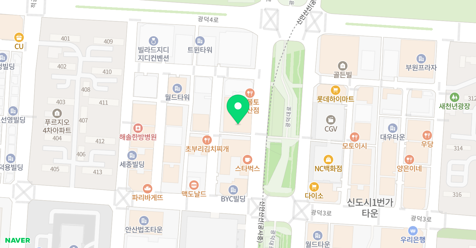 에녹 실용음악학원 위치