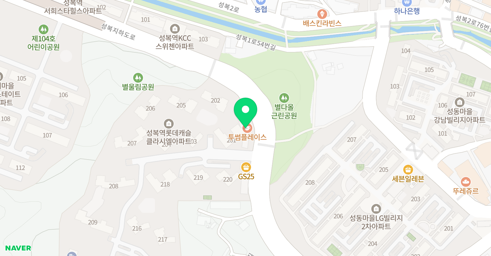 리드인 롯데캐슬클라시엘점 위치