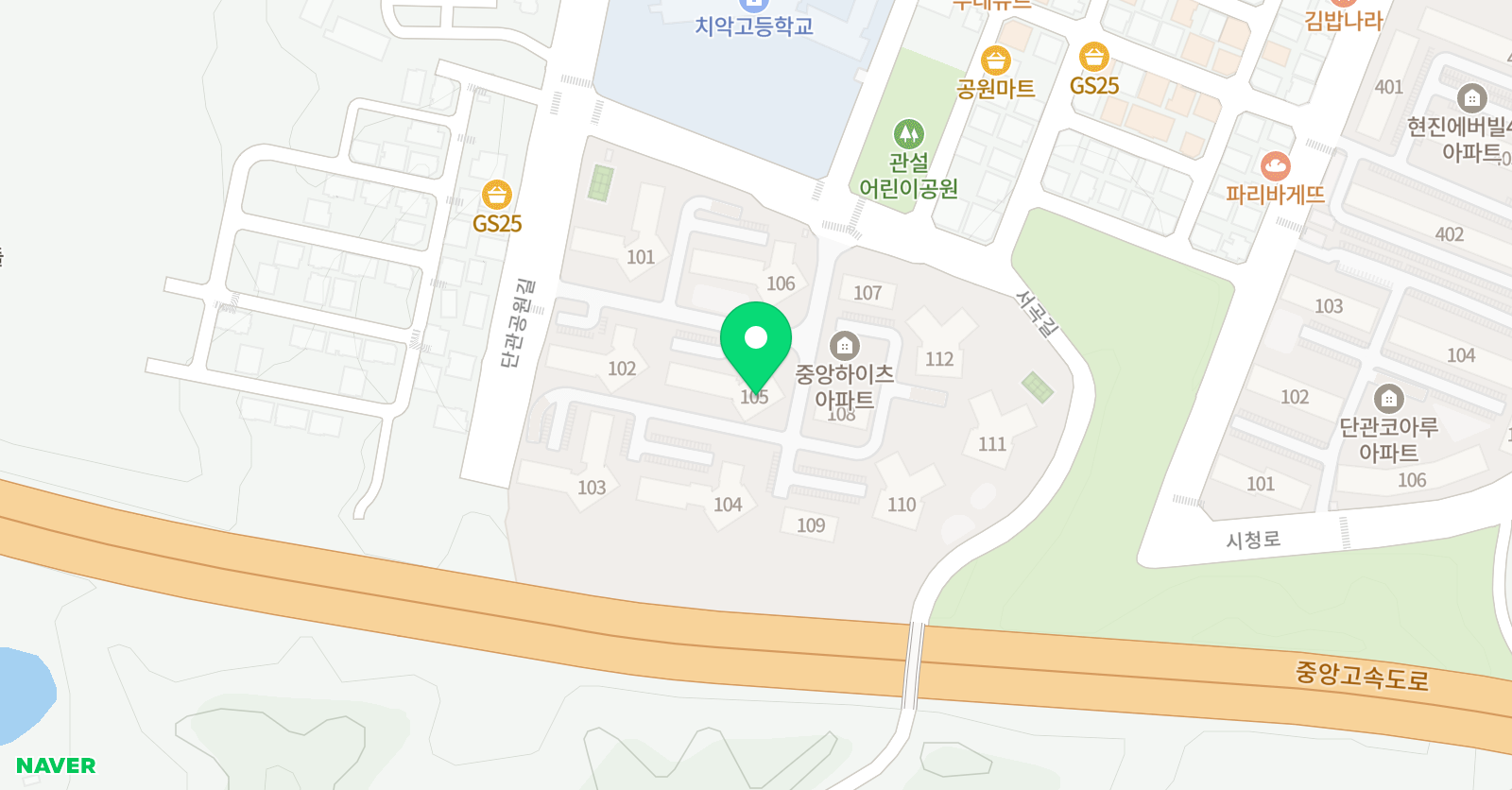 이룸셈 주산수학 위치