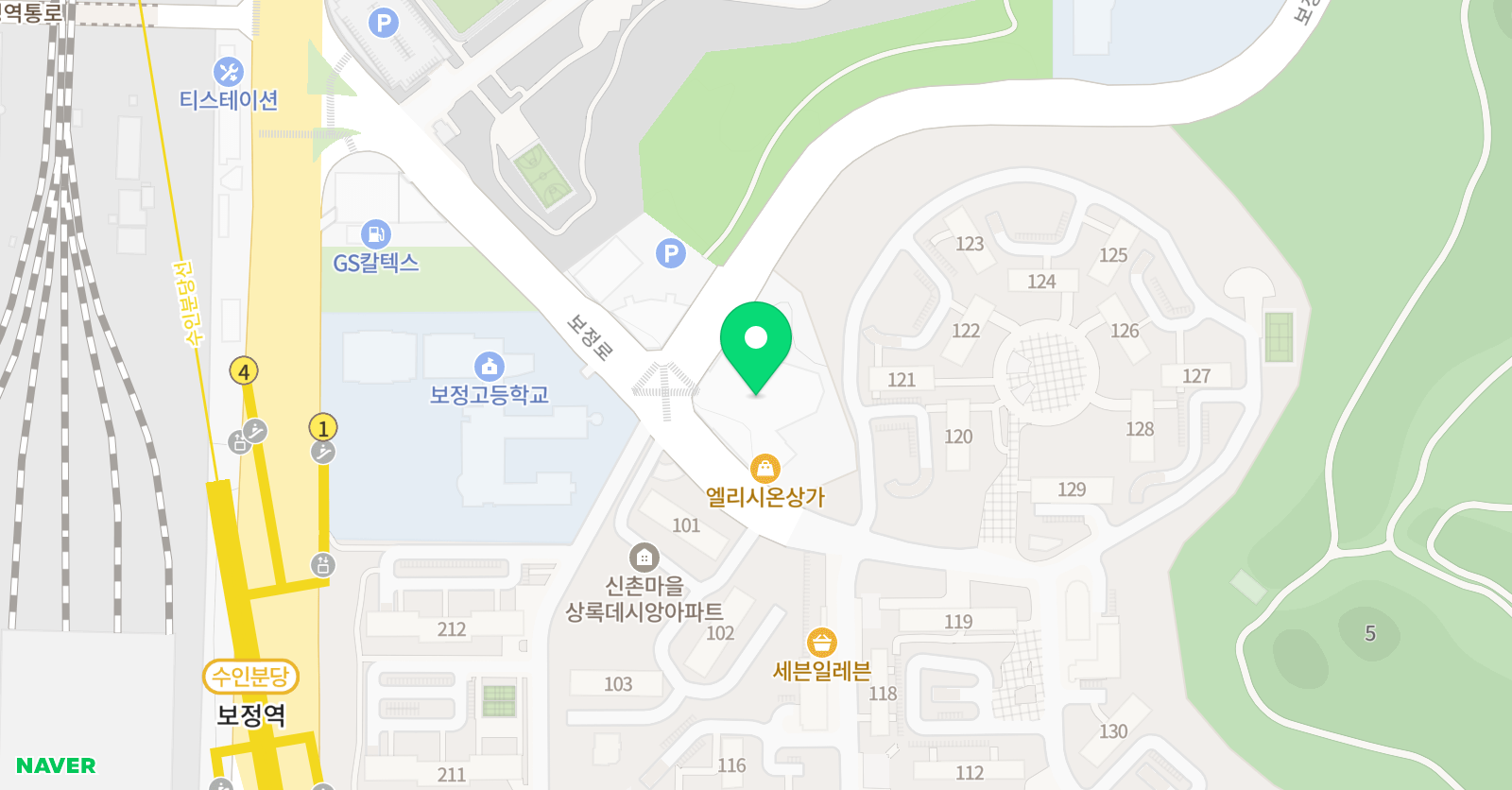 보정파워점핑클럽 위치