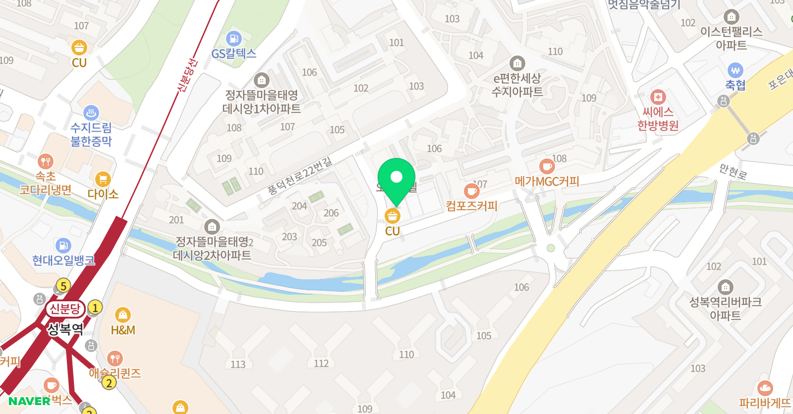 용인대필승 태권도 위치