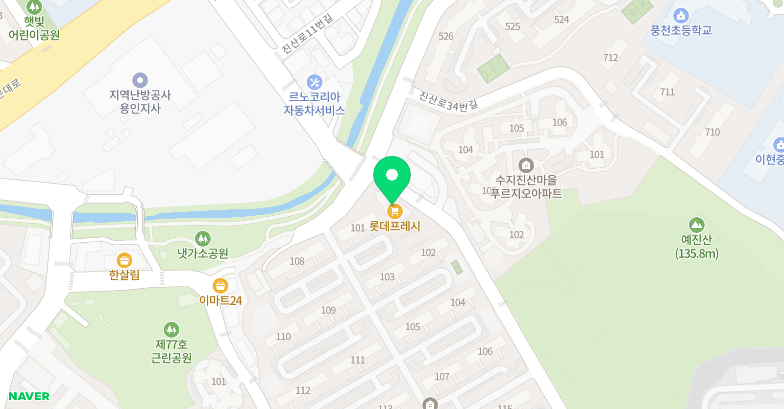 스마트해법 수학 진산성원 수학교습소 위치