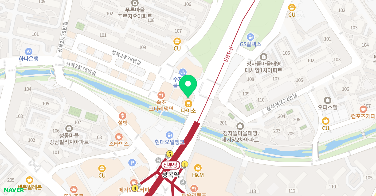 매미 수학영어전문학원 위치