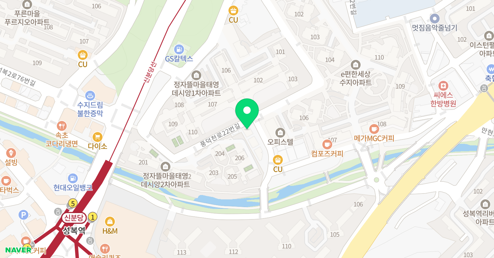 한일공부방 수지성복역 위치