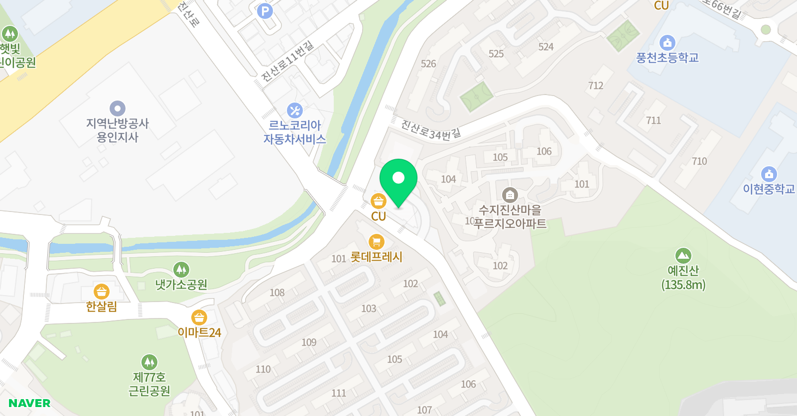북플러스 국어논술학원 위치