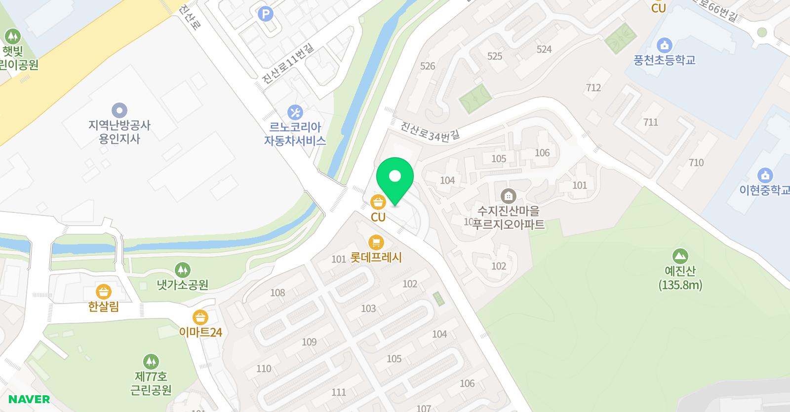쏠티 음악학원 위치