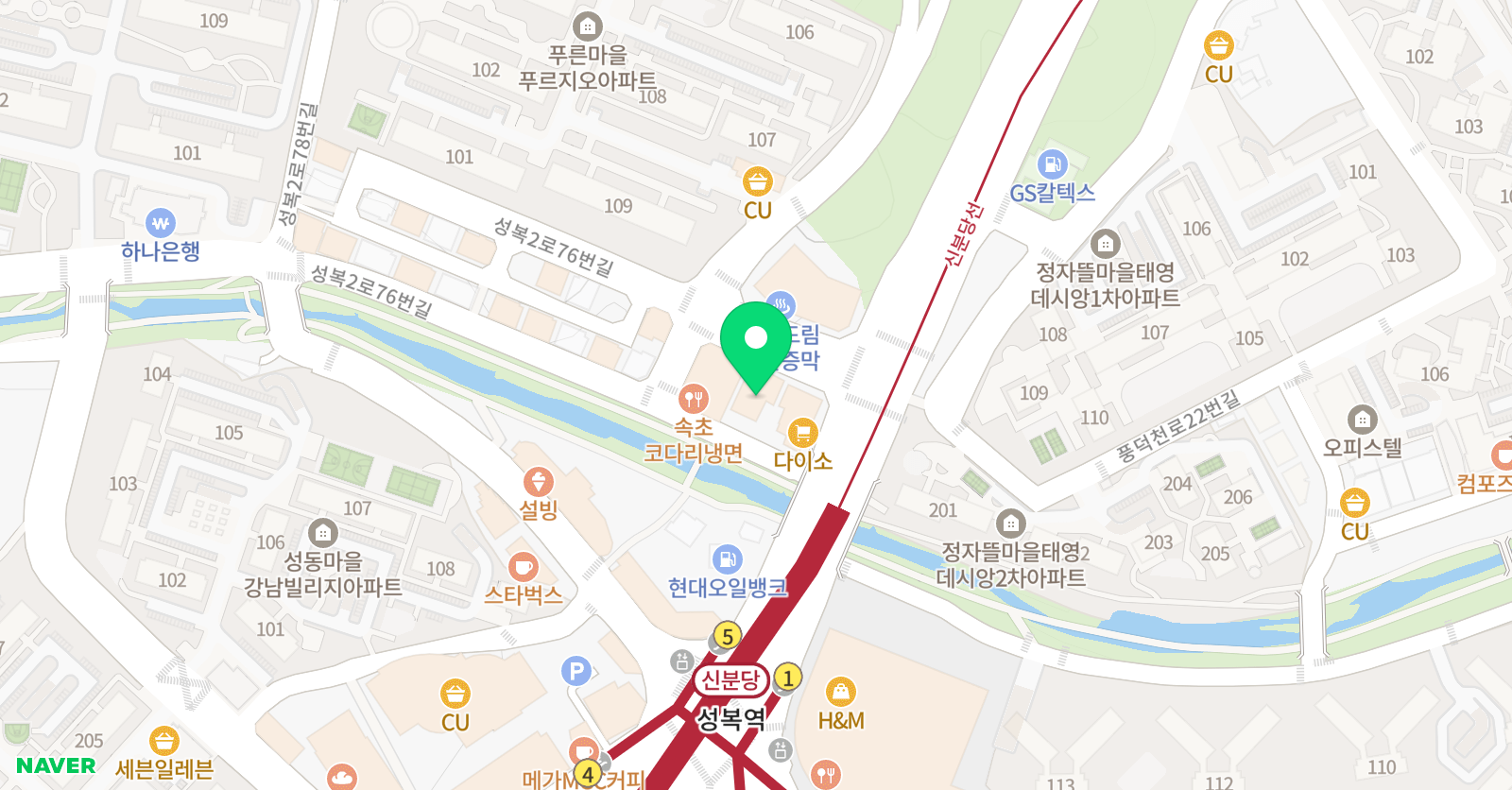 카이로스 수학학원 위치