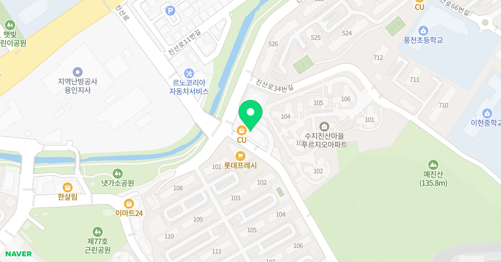 봄아트 미술교습소 위치