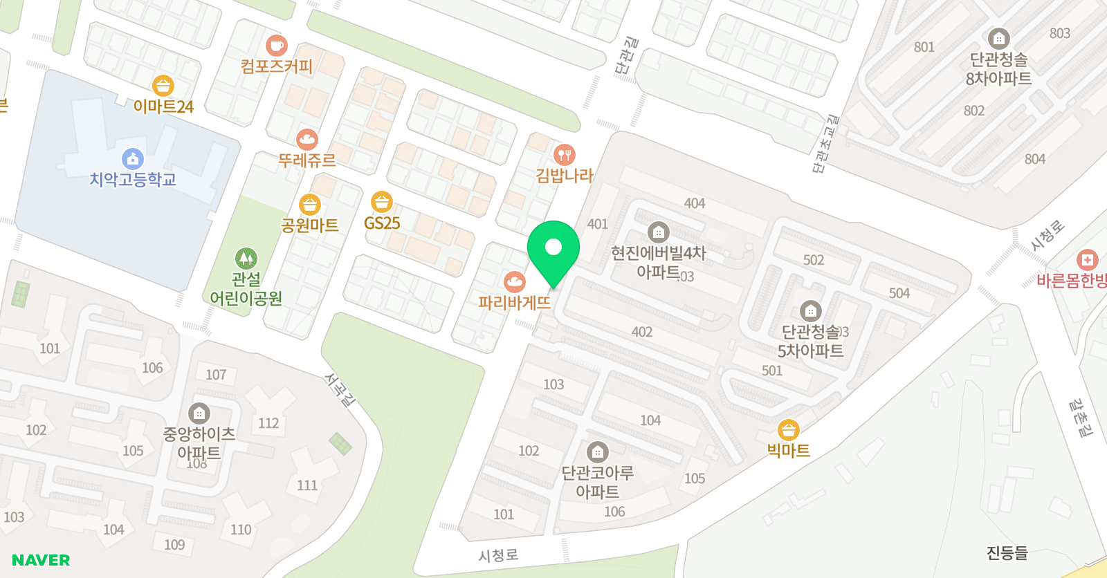 소리샘 피아노 위치