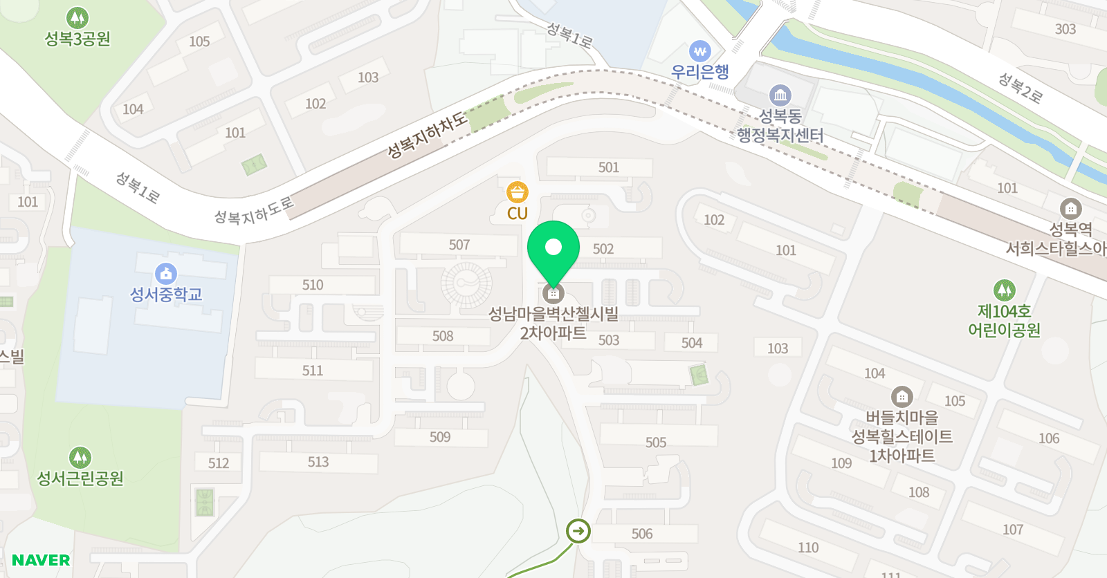 몬스터매스 성복 효자초 공부방 위치