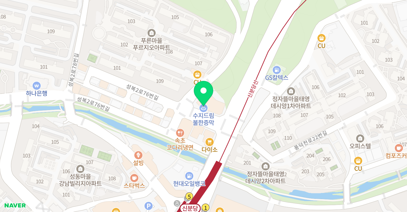잭스뮤직 실용음악학원 위치