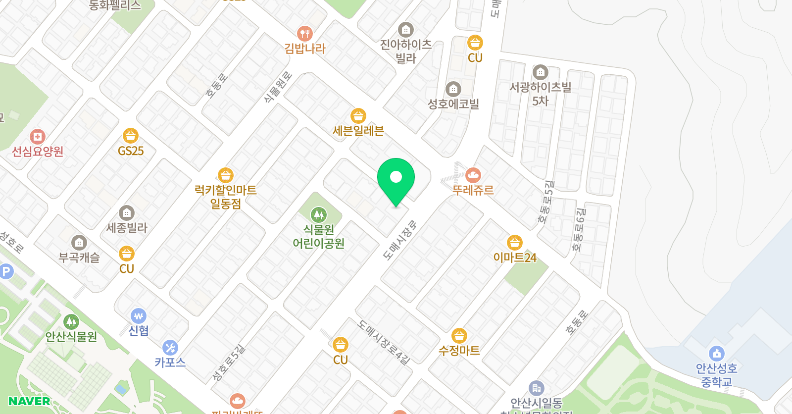경희대 성호 태권도장 위치