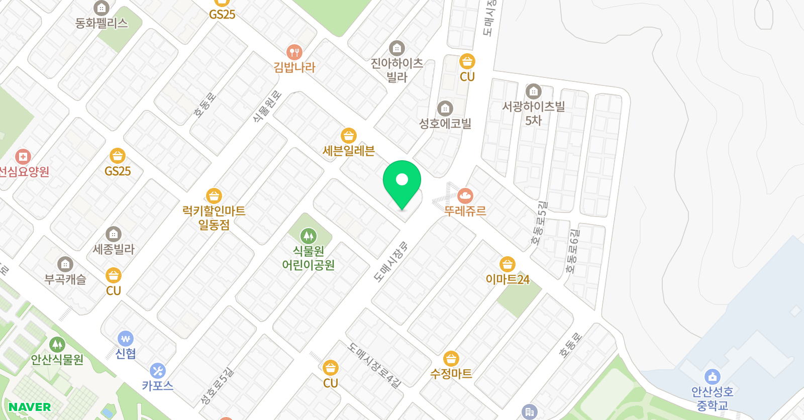 일동경희대 태권도장 위치
