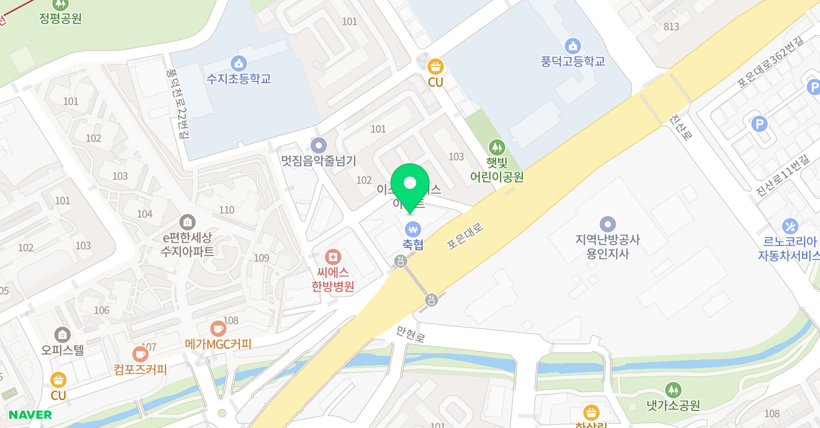 이지셈이정희 주산암산학원 위치