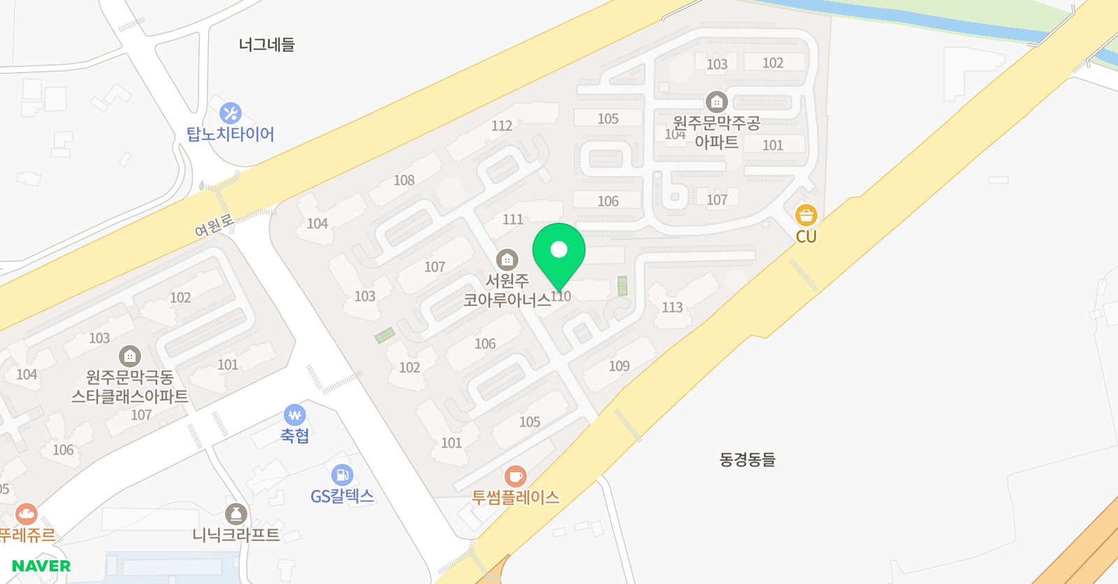 코아 루교실 위치
